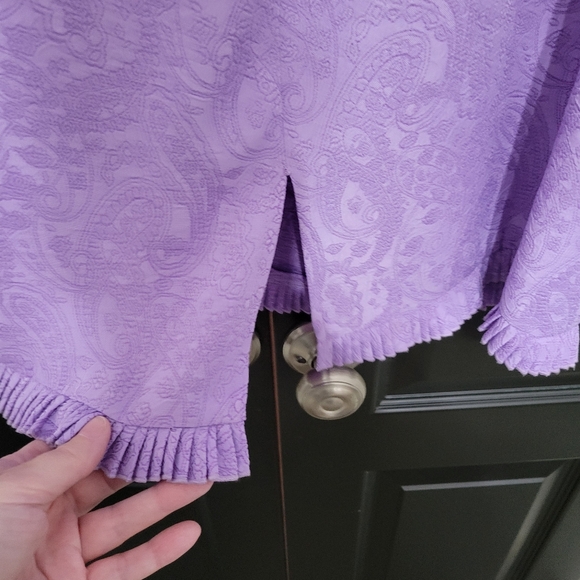 Purple tank dress with matching suit jacket - Picture 9 of 11